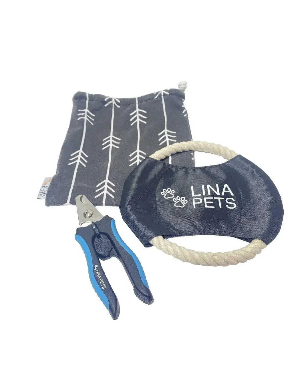 Dog Nail Clippers,Nail File,Dog Rope Throwing Toy & Storage Bag For Dogs New